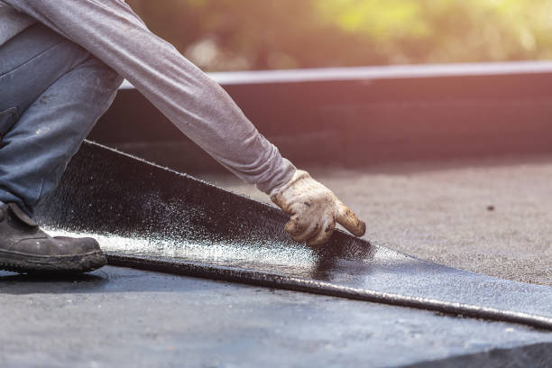 Professional Waterproofing technician working in Kannapolis, NC